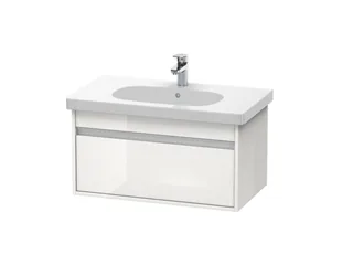 Тумба под раковину, Duravit, Ketho, шгв 800*455*410, раковина-необходимо заказать, цвет-белый глянцевый