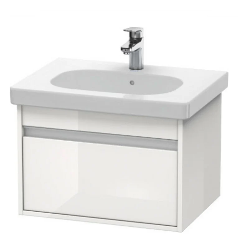 Тумба под раковину, Duravit, Ketho, шгв 600*455*410, раковина-необходимо заказать, цвет-белый глянцевый