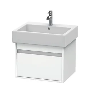 Тумба под раковину, Duravit, Ketho, шгв 550*440*410, раковина-необходимо заказать, цвет-белый матовый