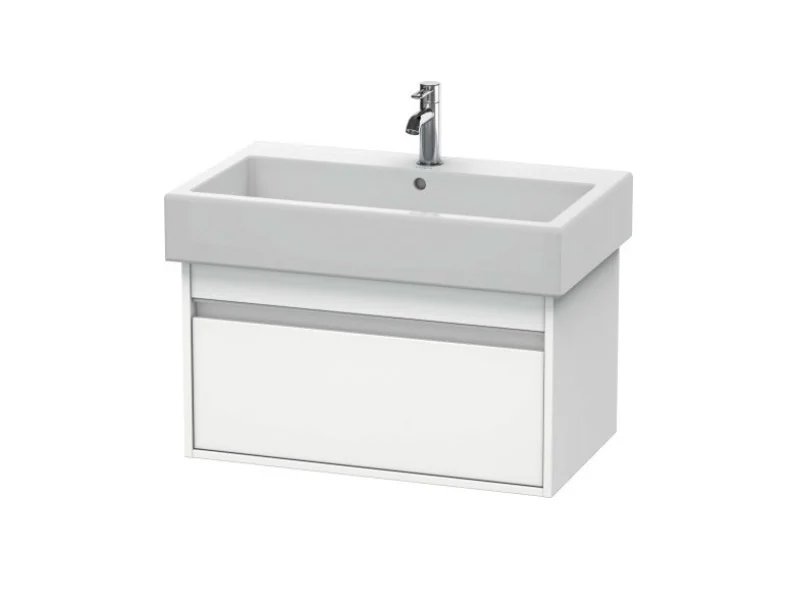 Тумба под раковину, Duravit, Ketho, шгв 750*440*410, раковина-необходимо заказать, цвет-белый матовый