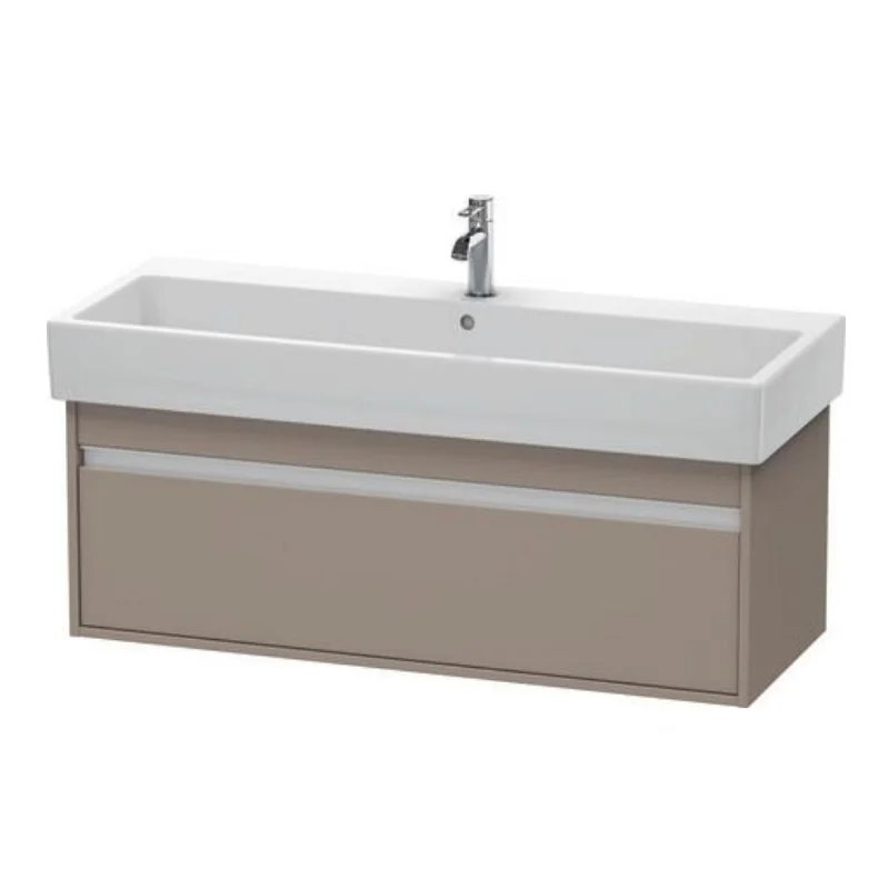 Тумба под раковину, Duravit, Ketho, шгв 1150*440*410, раковина-необходимо заказать, цвет-базальт матовый