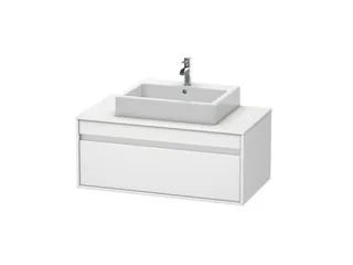 Тумба под раковину, Duravit, Ketho, шгв 1000*550*426, раковина-необходимо заказать, цвет-белый матовый