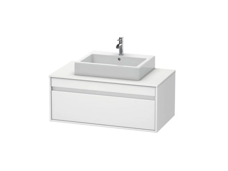 Тумба под раковину, Duravit, Ketho, шгв 1000*550*426, раковина-необходимо заказать, цвет-белый матовый