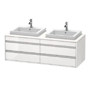 Тумба под раковину, Duravit, Ketho, шгв 1400*550*496, раковина-необходимо заказать, цвет-белый глянцевый — иконка