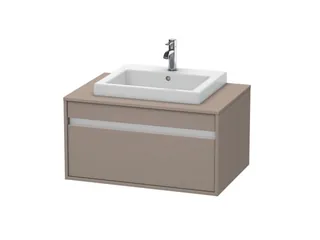 Тумба под раковину, Duravit, Ketho, шгв 800*550*426, раковина-необходимо заказать, цвет-базальт матовый — иконка
