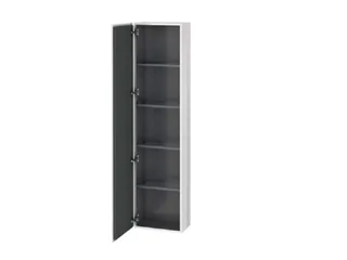 Шкаф-пенал, Duravit, L-Cube, шгв 400*243*1760, петли-справа, цвет-белый матовый