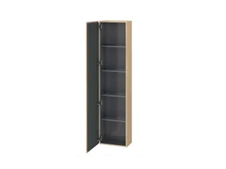 Шкаф-пенал, Duravit, L-Cube, шгв 400*243*1760, петли-справа, цвет-дуб средиземноморский