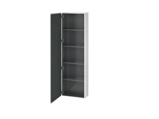 Шкаф-пенал, Duravit, L-Cube, шгв 500*243*1760, петли-слева, цвет-орех натуральный