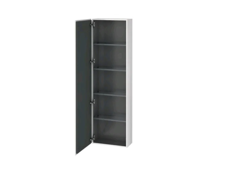 Шкаф-пенал, Duravit, L-Cube, шгв 500*243*1760, петли-слева, цвет-орех натуральный