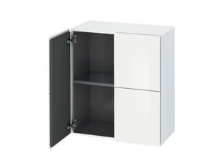 Шкаф-пенал, Duravit, L-Cube, шгв 700*363*800, петли-слева/справа, цвет-белый глянцевый