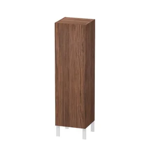 Шкаф-пенал, Duravit, L-Cube, шгв 400*363*1320, петли-слева, цвет-орех темный