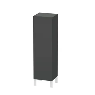 Шкаф-пенал, Duravit, L-Cube, шгв 400*363*1320, петли-слева, цвет-графит матовый — иконка
