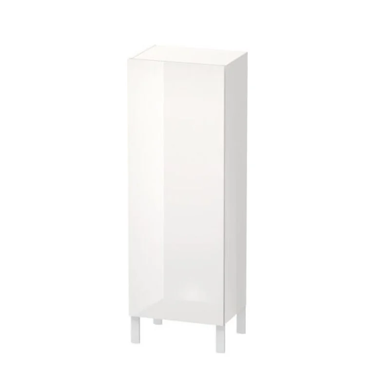 Шкаф-пенал, Duravit, L-Cube, шгв 500*363*1320, петли-слева, цвет-белый глянцевый