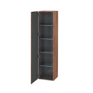 Шкаф-пенал, Duravit, L-Cube, шгв 400*363*1760, петли-справа, цвет-орех натуральный