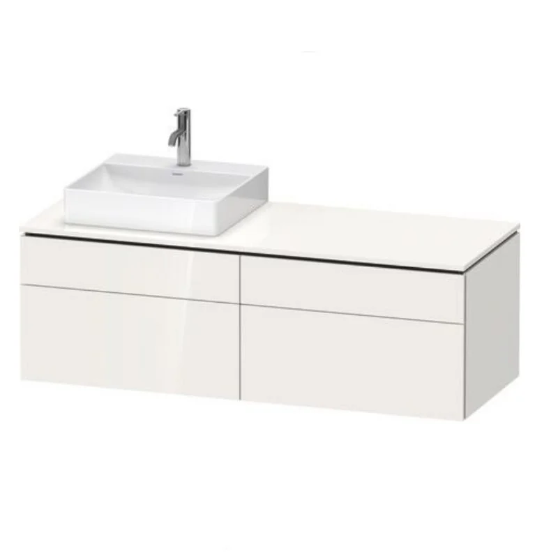 Тумба под раковину, Duravit, L-Cube, шгв 1420*550*482, раковина-необходимо заказать, цвет-белый