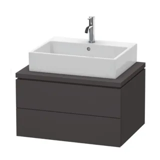 Тумба под раковину, Duravit, L-Cube, шгв 720*547*400, раковина-необходимо заказать, цвет-графит суперматовый — иконка