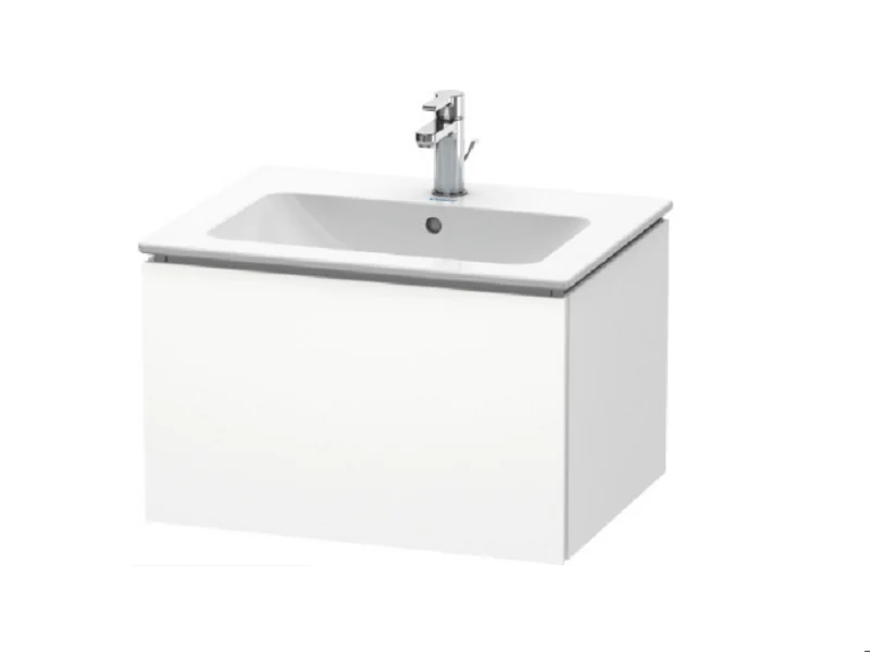 Тумба под раковину, Duravit, L-Cube, шгв 620*481*400, раковина-необходимо заказать, цвет-белый матовый