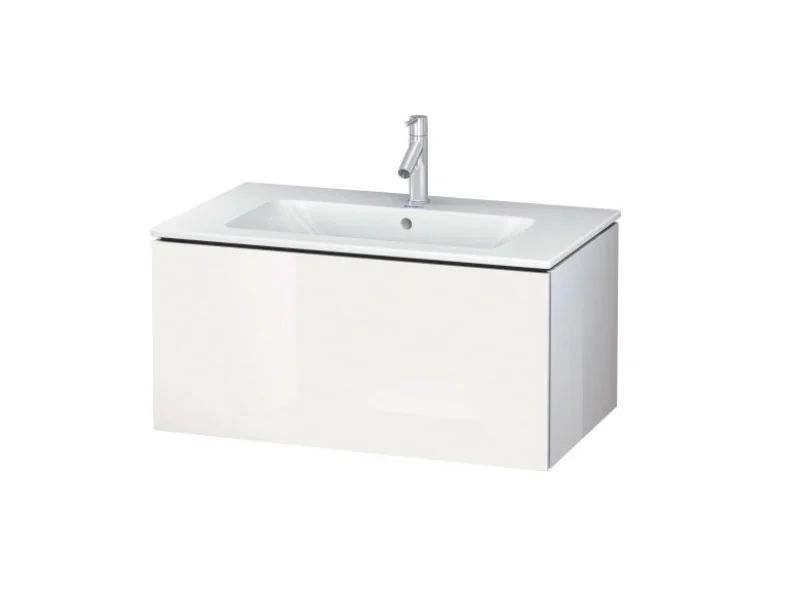 Тумба под раковину, Duravit, L-Cube, шгв 820*481*400, раковина-необходимо заказать, цвет-белый глянцевый