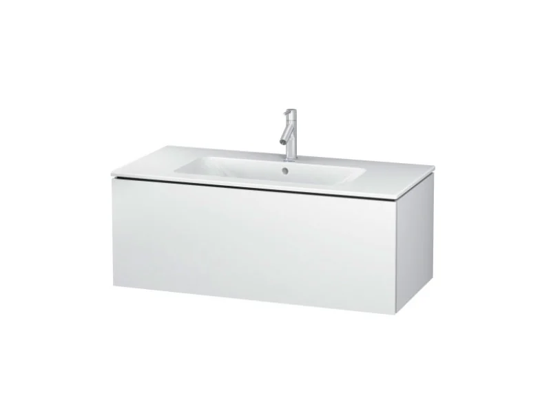 Тумба под раковину, Duravit, L-Cube, шгв 1020*481*400, раковина-необходимо заказать, цвет-белый матовый