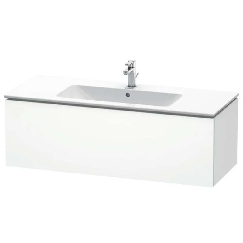 Тумба под раковину, Duravit, L-Cube, шгв 1220*481*400, раковина-необходимо заказать, цвет-белый матовый