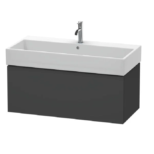 Тумба под раковину, Duravit, L-Cube, шгв 984*459*394, раковина-необходимо заказать, цвет-графит матовый