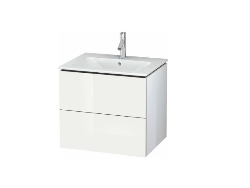 Тумба под раковину, Duravit, L-Cube, шгв 620*481*550, раковина-необходимо заказать, цвет-белый матовый