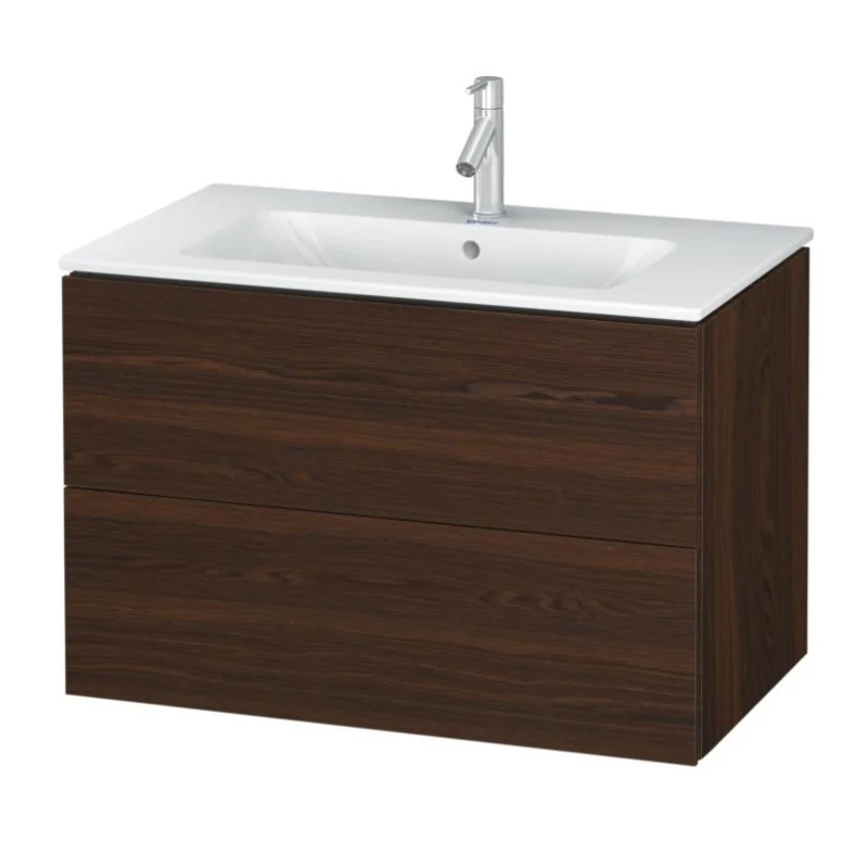 Тумба под раковину, Duravit, L-Cube, шгв 820*481*550, раковина-необходимо заказать, цвет-орех брашированный