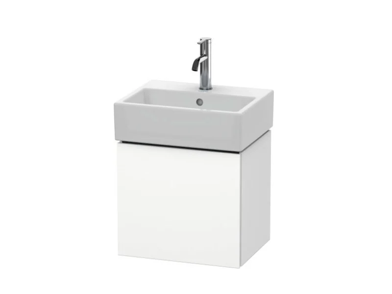 Тумба под раковину, Duravit, L-Cube, шгв 434*341*400, петли-справа, раковина-необходимо заказать, цвет-бетонно-серый матовый
