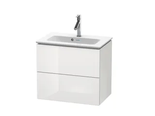 Тумба под раковину, Duravit, L-Cube, шгв 620*391*550, раковина-необходимо заказать, цвет-белый глянцевый