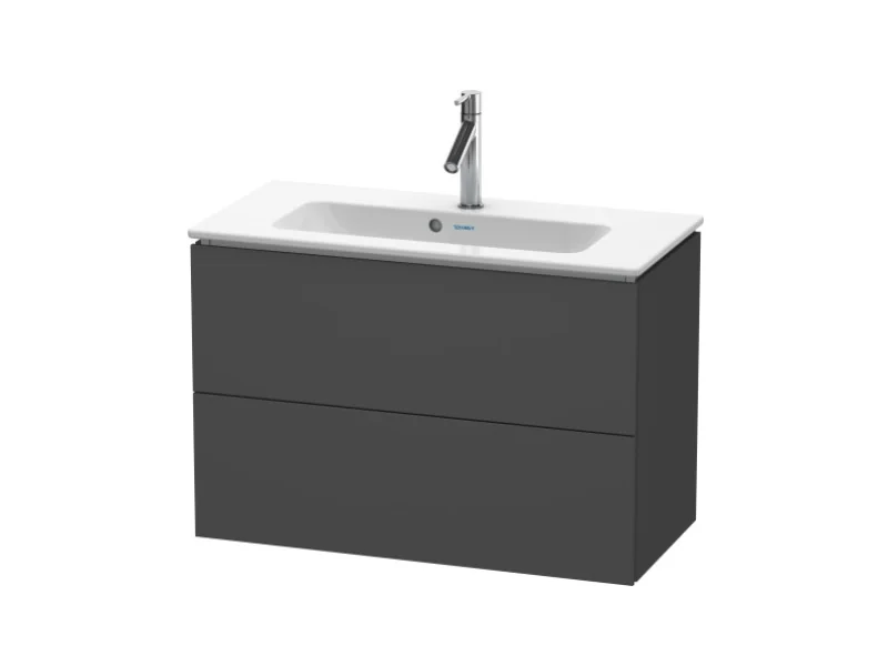 Тумба под раковину, Duravit, L-Cube, шгв 820*391*550, раковина-необходимо заказать, цвет-графит матовый