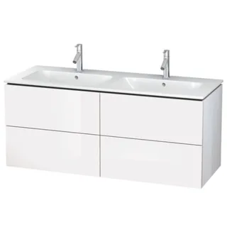 Тумба под раковину, Duravit, L-Cube, шгв 1290*481*550, раковина-необходимо заказать, цвет-белый глянцевый