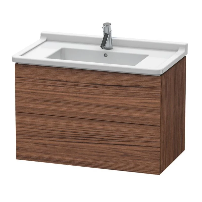 Тумба под раковину, Duravit, L-Cube, шгв 820*469*558, раковина-необходимо заказать, цвет-орех темный