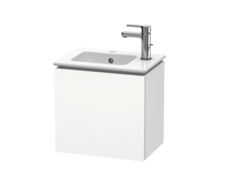 Тумба под раковину, Duravit, L-Cube, шгв 420*294*400, петли-слева, раковина-необходимо заказать, цвет-белый матовый