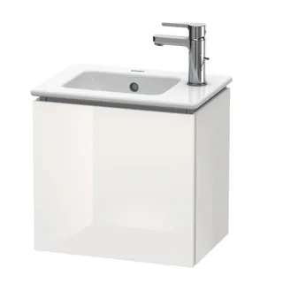 Тумба под раковину, Duravit, L-Cube, шгв 420*294*400, петли-слева, раковина-необходимо заказать, цвет-белый глянцевый