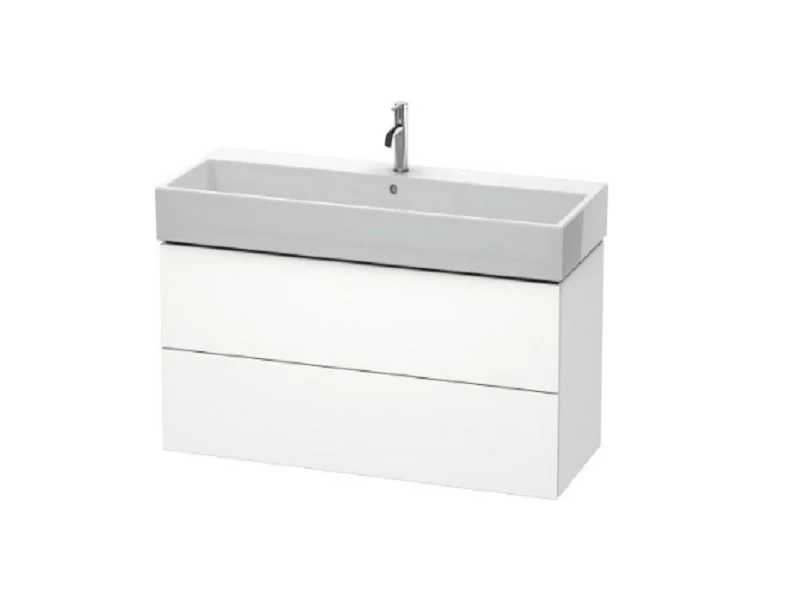 Тумба под раковину, Duravit, L-Cube, шгв 1184*459*544, раковина-необходимо заказать, цвет-белый матовый