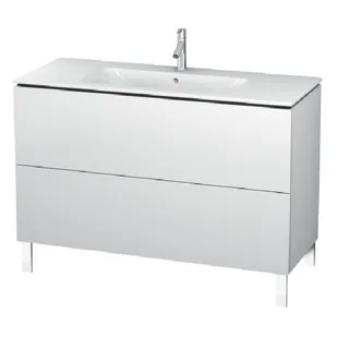 Тумба под раковину, Duravit, L-Cube, шгв 1220*481*704, раковина-необходимо заказать, цвет-белый матовый