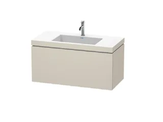 Тумба под раковину, Duravit, L-Cube, шгв 1000*480*500, раковина-в комплекте, цвет-серо-коричневый матовый — иконка