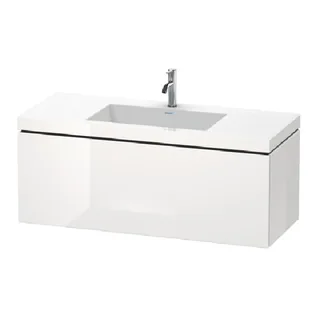 Тумба под раковину, Duravit, L-Cube, шгв 1200*480*500, раковина-в комплекте, цвет-белый глянцевый — иконка