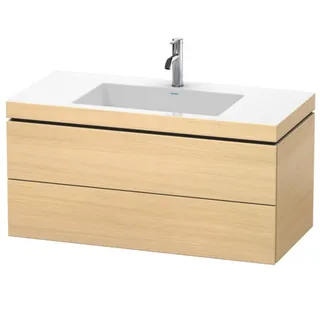 Тумба под раковину, Duravit, L-Cube, шгв 1000*480*500, раковина-в комплекте, цвет-средиземноморский дуб