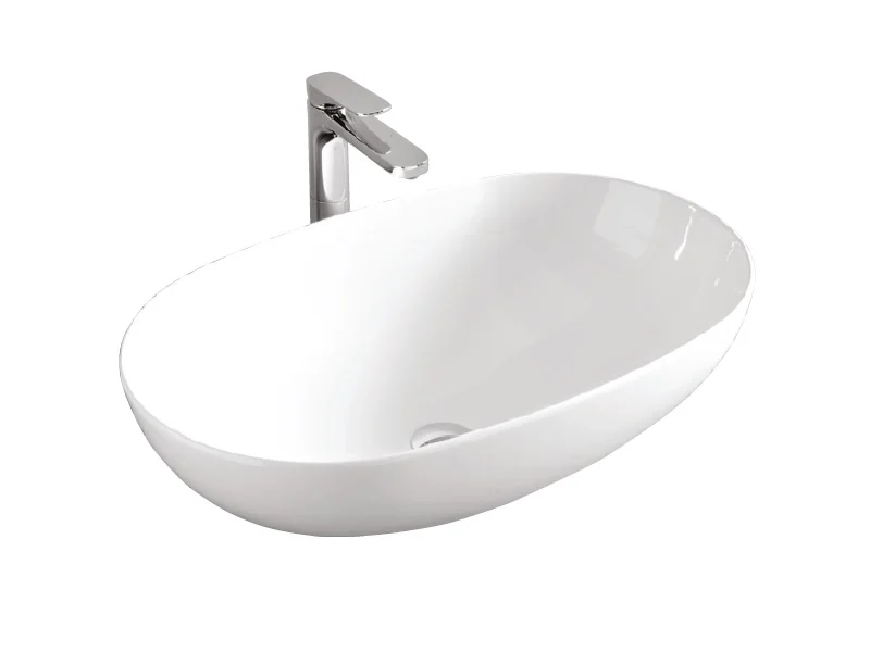 Раковина, Artceram, La Ciotola, шгв 705*440*200, отверстия для смесителя-отсутствуют, цвет-Glossy White (Товар заказной, возврату не подлежит)