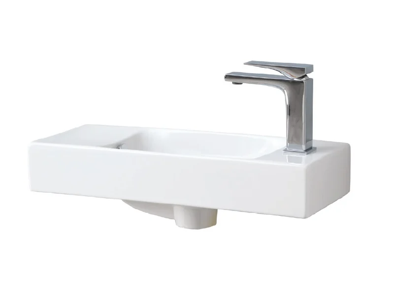 Раковина, Artceram, Washbasins, шгв 540*200*150, отверстия для смесителя-1, цвет-Glossy White (Товар заказной, возврату не подлежит)