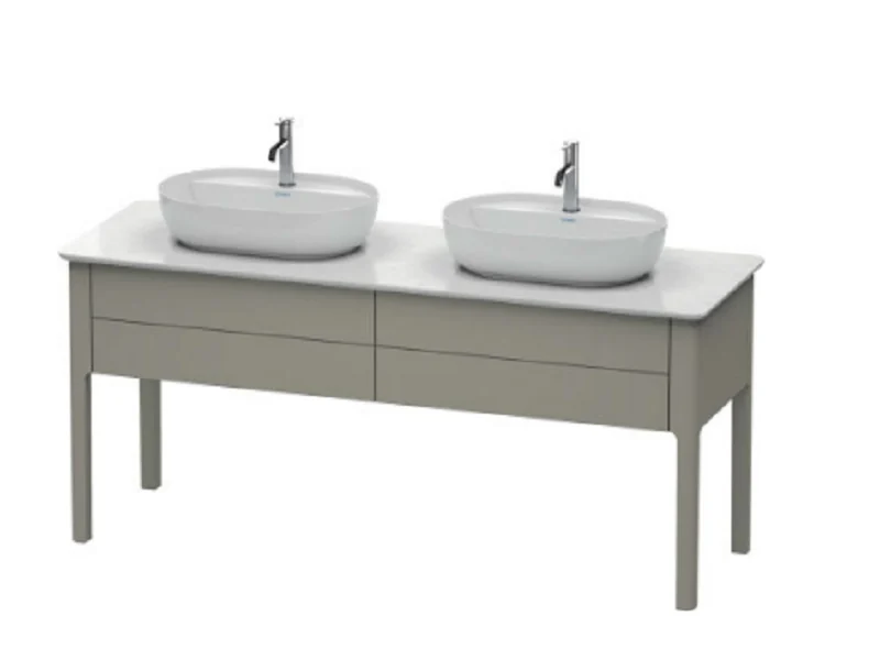 Тумба для консоли, Duravit, Luv, шгв 1783*570*743, раковина-необходимо заказать, цвет-каменно-серый шелковисто-матовый