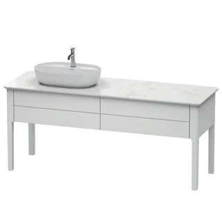 Тумба для консоли, Duravit, Luv, шгв 1733*570*743, раковина-необходимо заказать, цвет-белый шелковисто-матовый — иконка