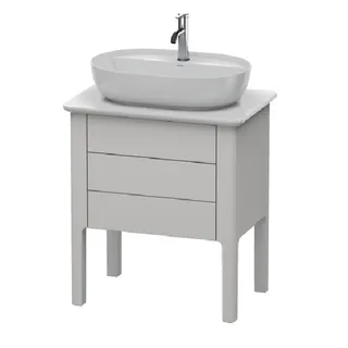 Тумба под раковину, Duravit, Luv, шгв 688*450*743, раковина-необходимо заказать, цвет-скандинавский белый шелковисто-матовый — иконка