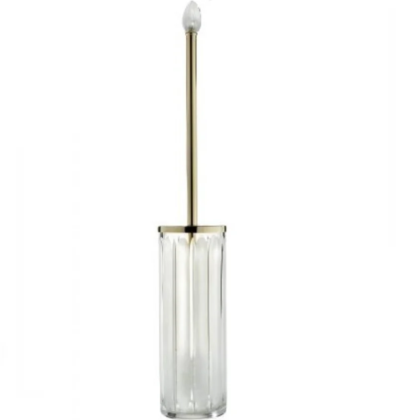 Ёршик, 3SC, Montblanc Crystal, шгв 110*110*660 цвет-Matt Gold 24Kt, цвет колбы-прозрачный хрусталь