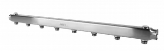 Коллектор, Premium, 1" x 1/2", 8 выходов, м/ц расстояние 100 мм