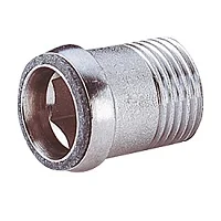 Отвод 1", хромированный
