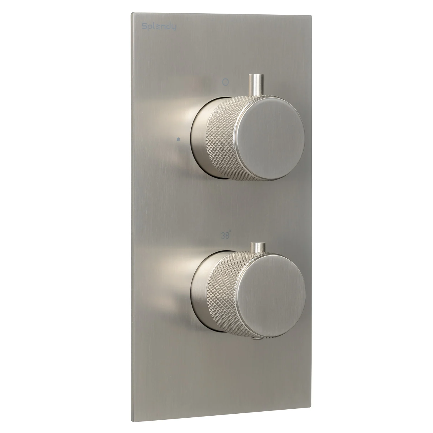 Смеситель для душа, Splendy, Passion, на 3 потребителя, цвет-никель брашированный