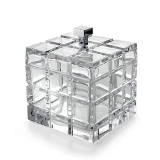 Контейнер универсальный, 3SC, Palace Crystal, с крышкой, шгв 115*110*135, цвет-хрусталь прозрачный/хром — иконка