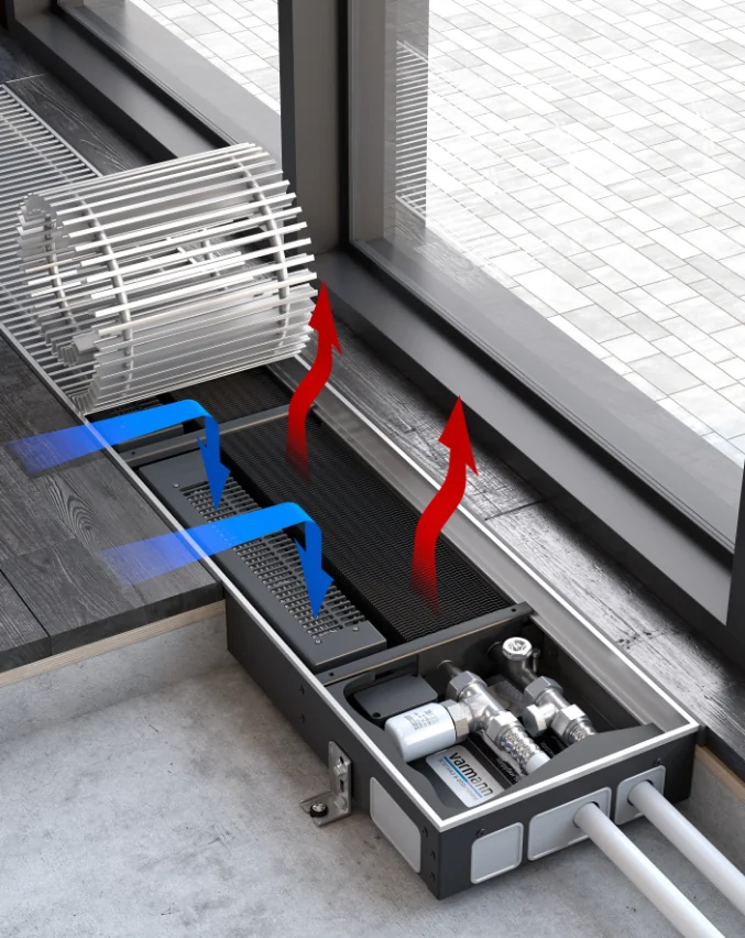 Конвектор Varmann Qtherm Q_230.110.2500 RR U EV1